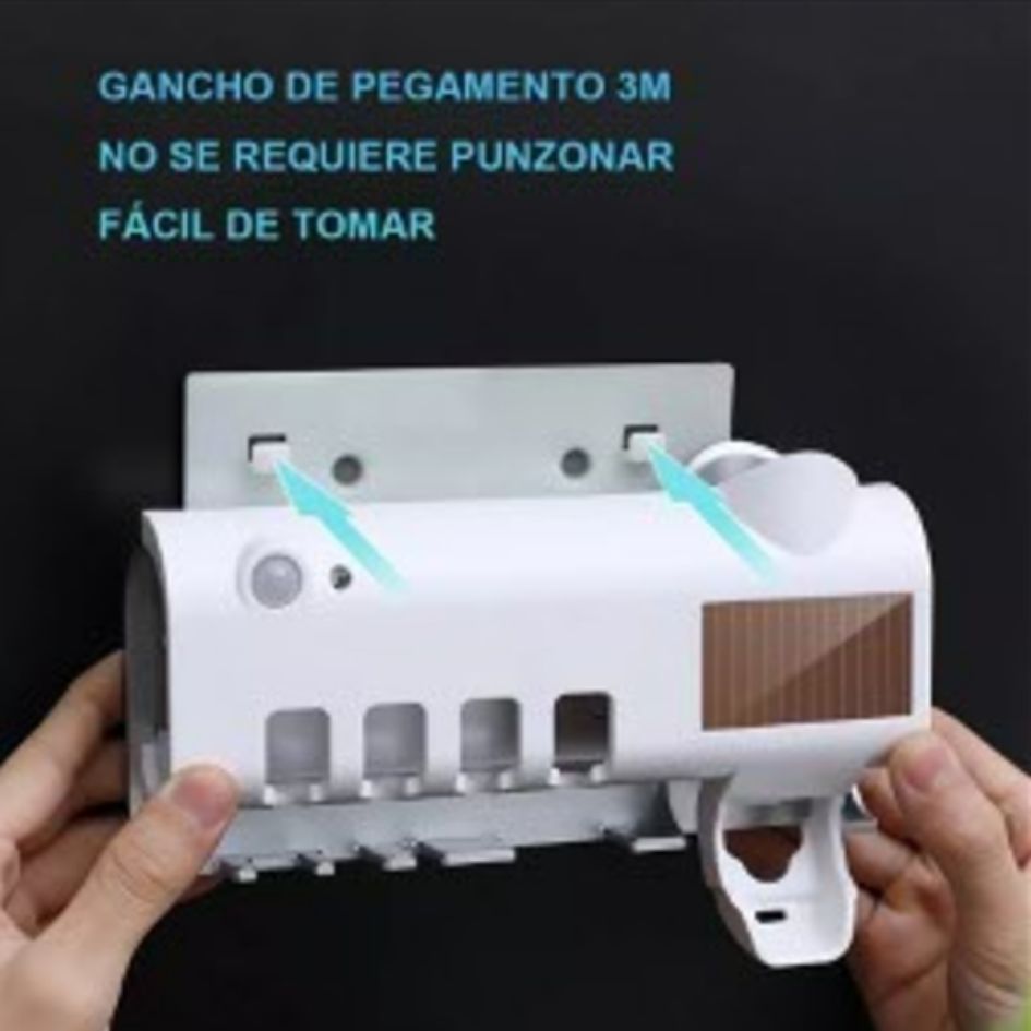 Dispensador y Esterilizador Cepillos UV