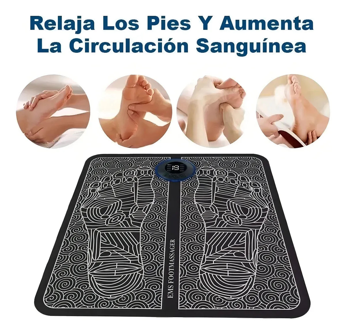 Masajeador Pies Y Cuerpo Recargable Spa