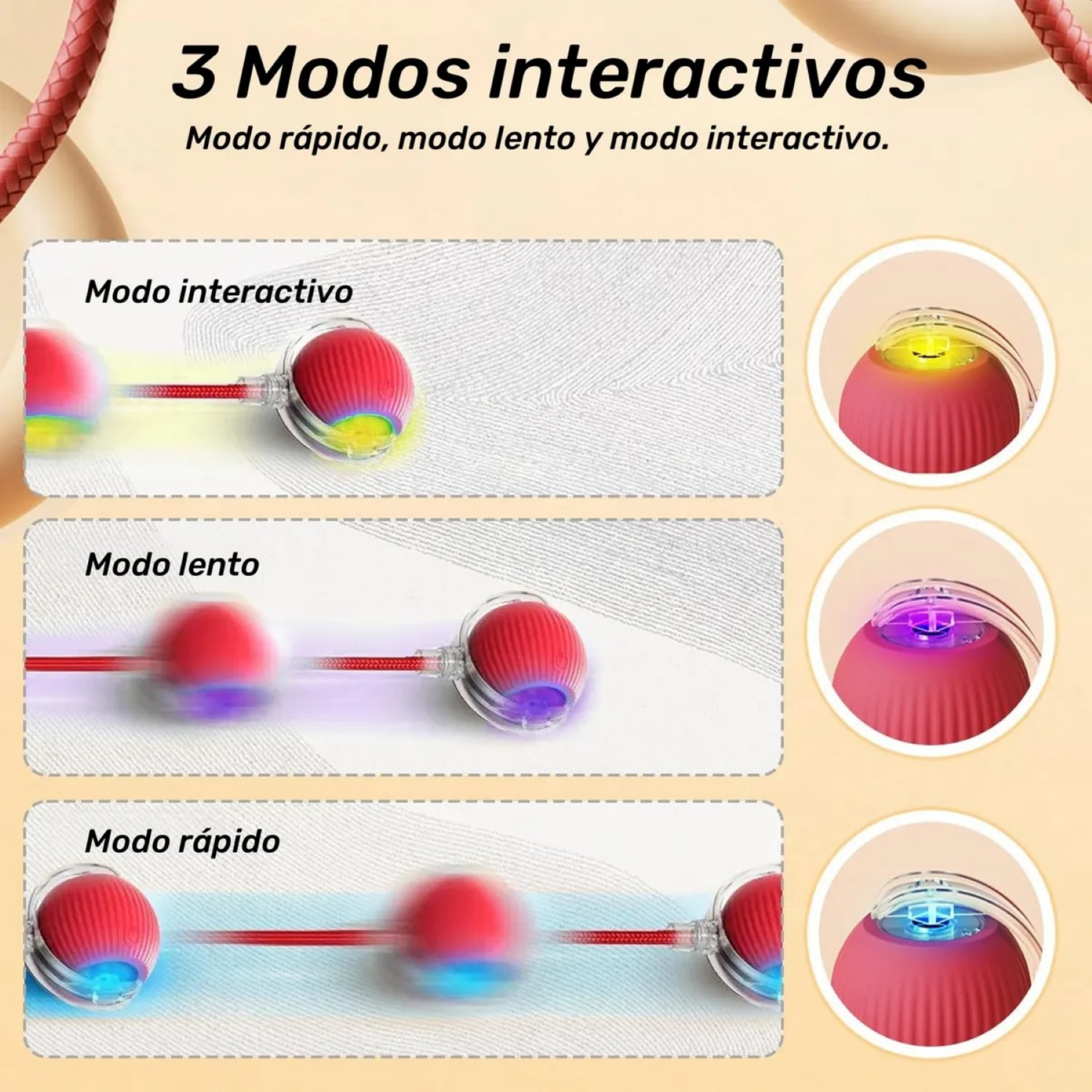 Pelota Inteligente para gatos